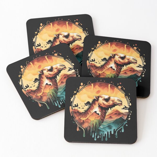 Item preview, Camel and the desert sand dunes designed and sold by Ann Miu Deluxe.