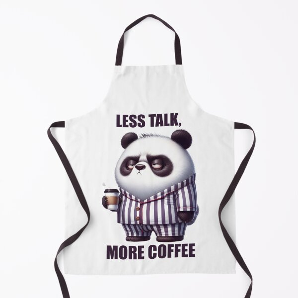 Item preview, Less Talk, More Coffee designed and sold by BanShopDG.