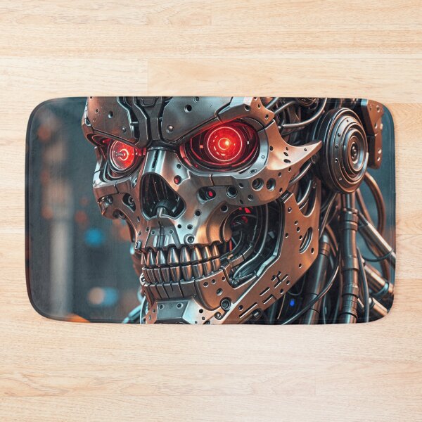 Item preview, Cool Futuristic Cyborg Killer Robot designed and sold by TheArtOfPat.