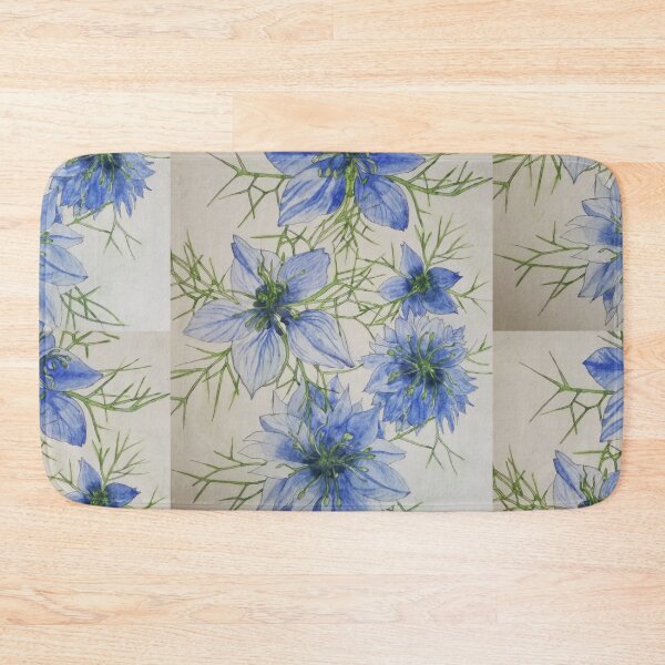 Item preview, Blue love-in-a-mist (cornflowers) watercolour painting.  designed and sold by esvb.