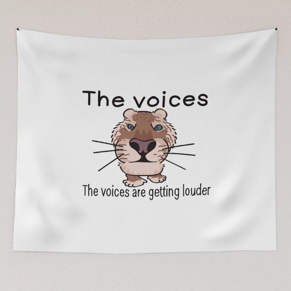 Item preview, The voices - Tiger designed and sold by FoxDew.