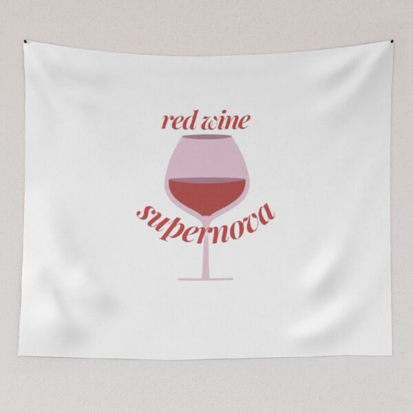 Item preview, red wine supernova wine glass - Chappell Roan designed and sold by stainedauroras.