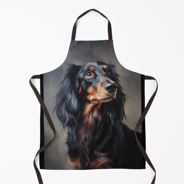 Item preview, Long haired Dachshund designed and sold by PetsArt.