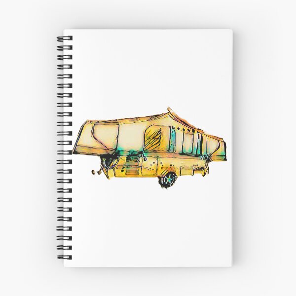 Item preview, Orange Folding Caravan designed and sold by BeccaAelishe.