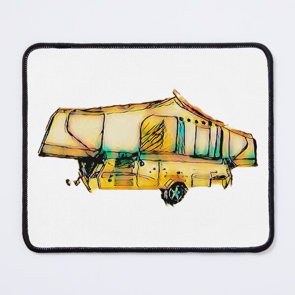 Item preview, Orange Folding Caravan designed and sold by BeccaAelishe.