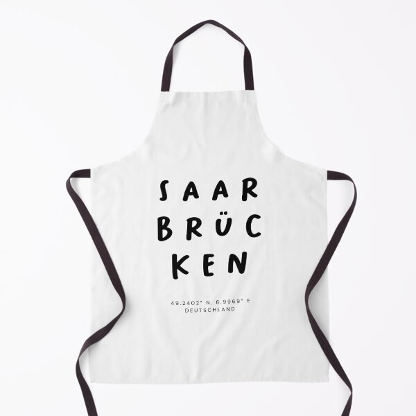 Item preview, Saarbrücken | Typography Design | Design Map Coordinates designed and sold by RM-Journey.