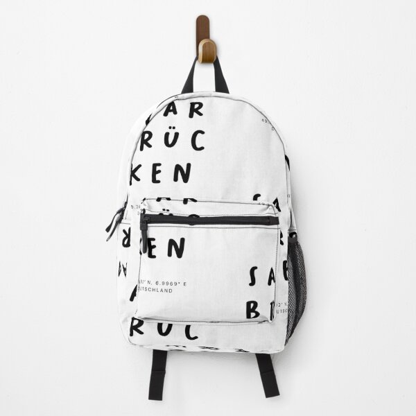 Item preview, Saarbrücken | Typography Design | Design Map Coordinates designed and sold by RM-Journey.