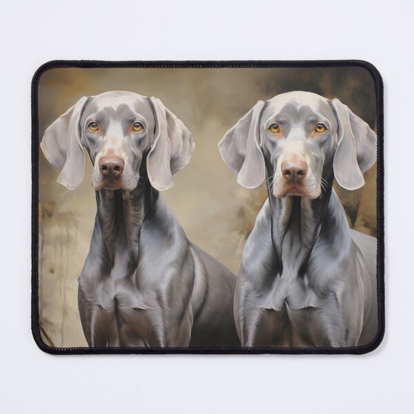 Item preview, Two Weimaraners designed and sold by PetsArt.