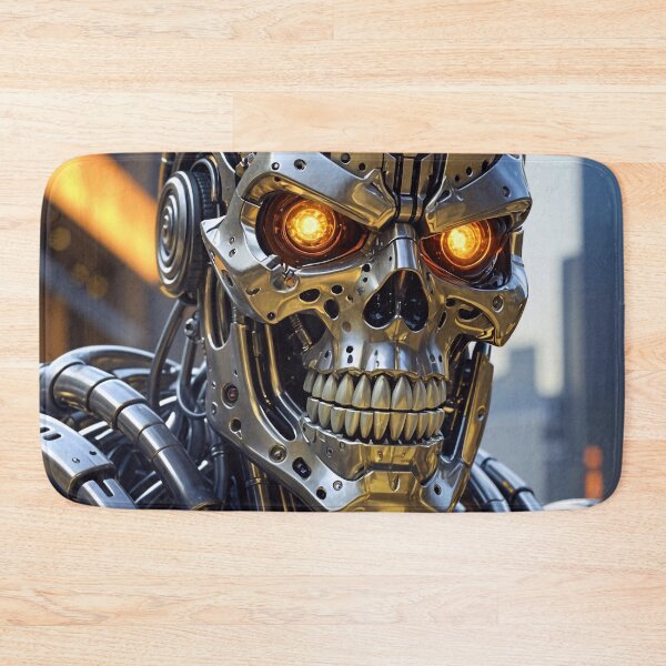 Item preview, Cool Futuristic Cyborg Killer Robot designed and sold by TheArtOfPat.