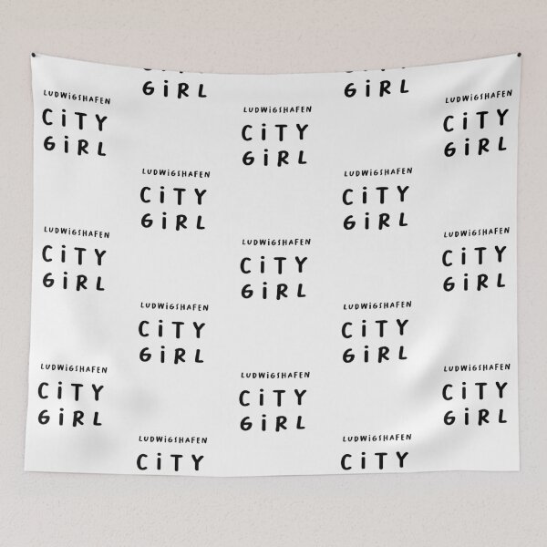 Item preview, Ludwigshafen CITY GIRL | Typography Design | Minimalist Aesthetic designed and sold by RM-Journey.