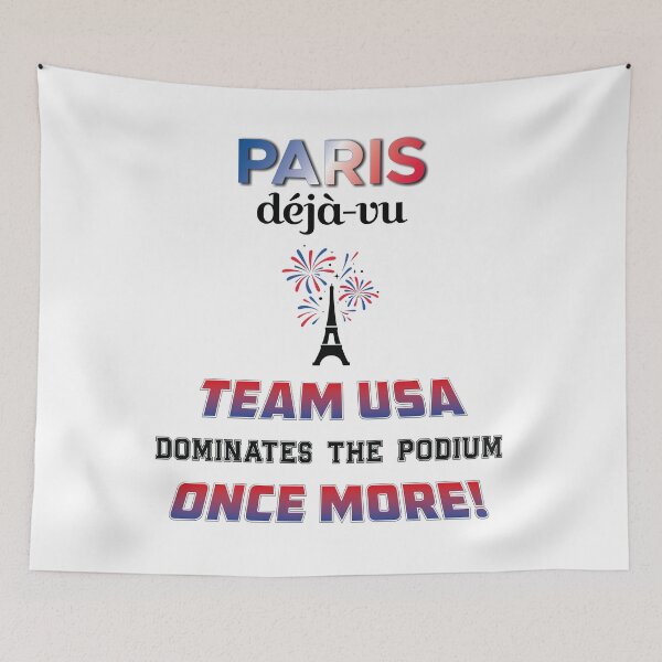 Artikelvorschau, Déjà-vu Paris 2024: Team USA Vs2 entworfen und verkauft von SoulArtDesign.