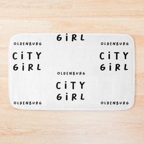 Item preview, Oldenburg CITY GIRL | Typography Design | Minimalist Aesthetic designed and sold by RM-Journey.