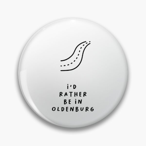 Item preview, I'd Rather be in Oldenburg | Typography Design | Minimalist Aesthetic designed and sold by RM-Journey.