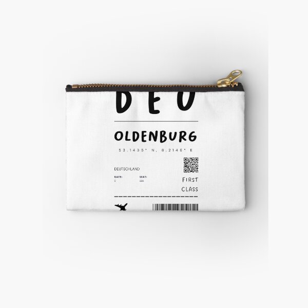 Item preview, Oldenburg | Plane Ticket Design | Traveling | Tourists designed and sold by RM-Journey.