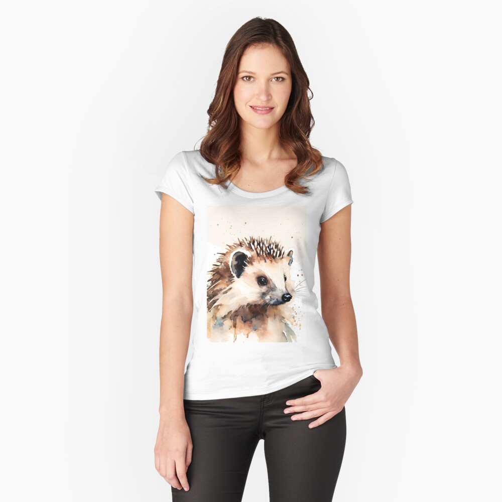 Item preview, Fitted Scoop T-Shirt designed and sold by soulfulpalette.