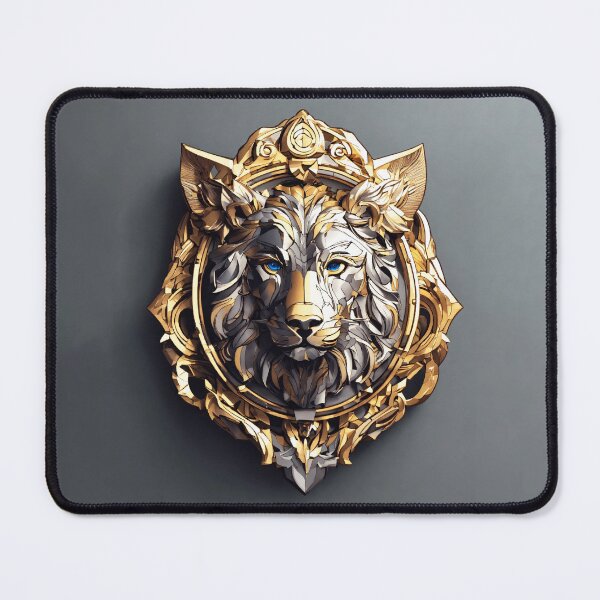 Item preview, Wolf - 3D Art designed and sold by Julia Rudens.