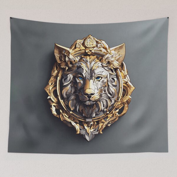 Item preview, Wolf - 3D Art designed and sold by Julia Rudens.