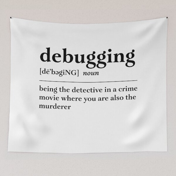 Item preview, SoftWear - Debugging Definition designed and sold by AZ Squared.