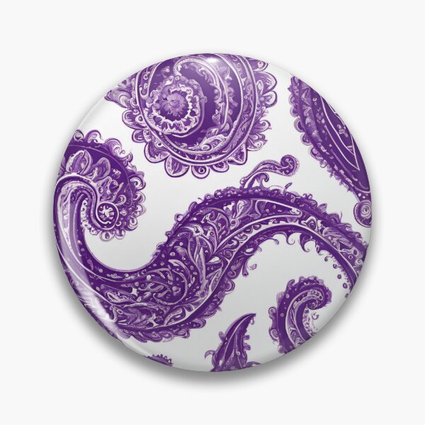 Item preview, Purple Paisley Pattern designed and sold by PastelDreamz.