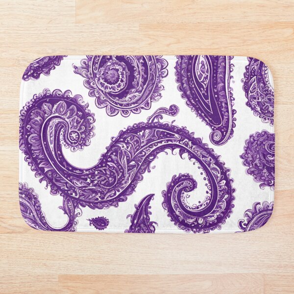 Aperçu de l'œuvre Motif cachemire violet créée et vendue par PastelDreamz.