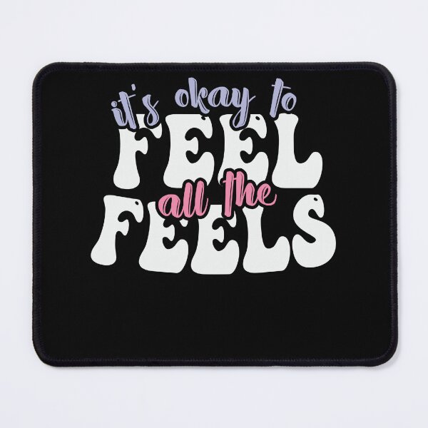 Item preview, It's Okay To Feel All The Feels, ABA Therapist, Speech Therapy, BCBA, Mental Health, RBT, AAC designed and sold by behindthefacts.