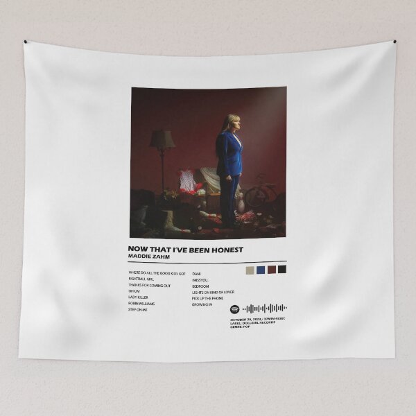 Item preview, Maddie Zahm "Now That I've Been Honest" Album Cover Art designed and sold by EPcreates.