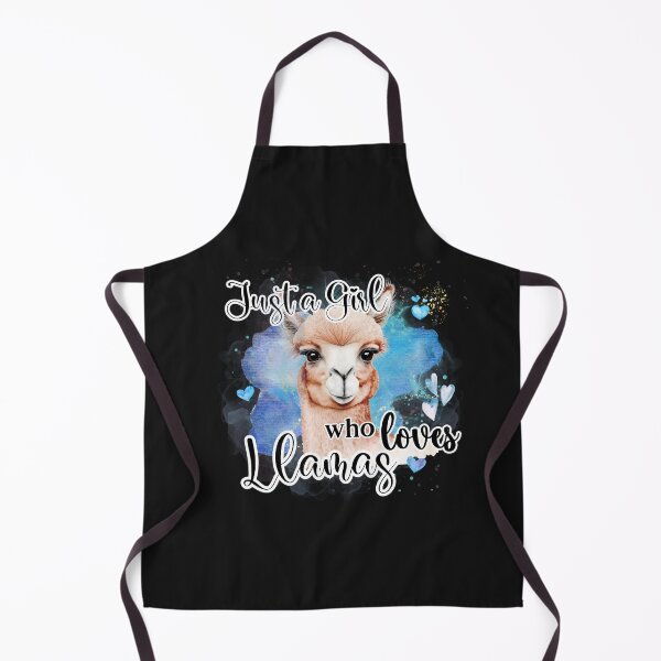 Item preview, Just a girl who loves llamas designed and sold by MonarchArtistry.