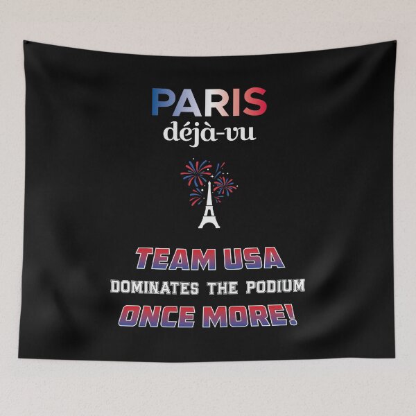 Artikelvorschau, Déjà-vu Paris 2024: Team USA entworfen und verkauft von SoulArtDesign.