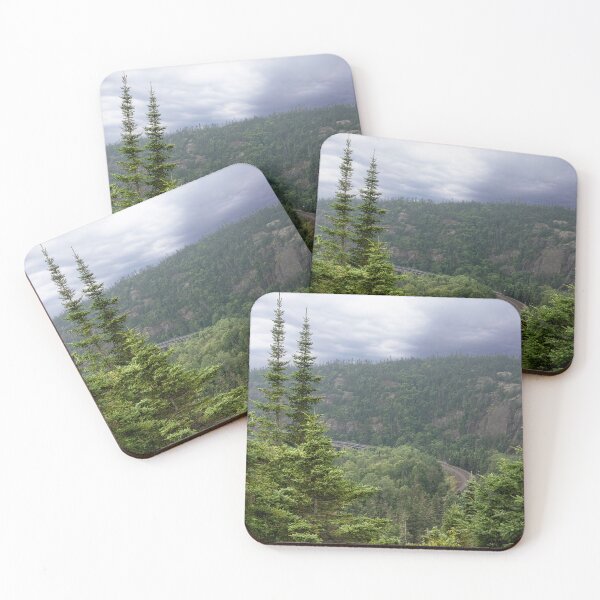 Item preview, Train Track through a Forested Cliff, Ontario designed and sold by jrtwynam.