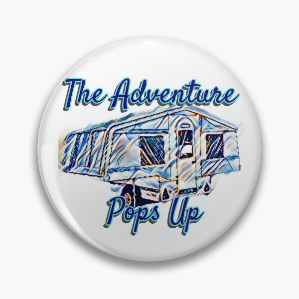 Item preview, The Adventure Pops Up Wispy Trailer Tent designed and sold by BeccaAelishe.