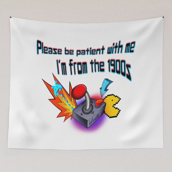 Item preview, Retro gamer please be patient with me I’m from the 1900s designed and sold by JackDraws88.