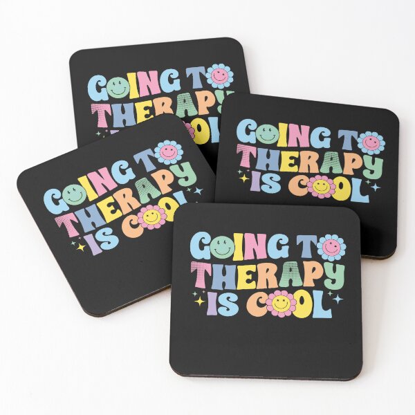 Item preview, Going To Therapy Is Cool, Funny Therapist, School Counselor, ABA Therapist, Mental Health designed and sold by behindthefacts.