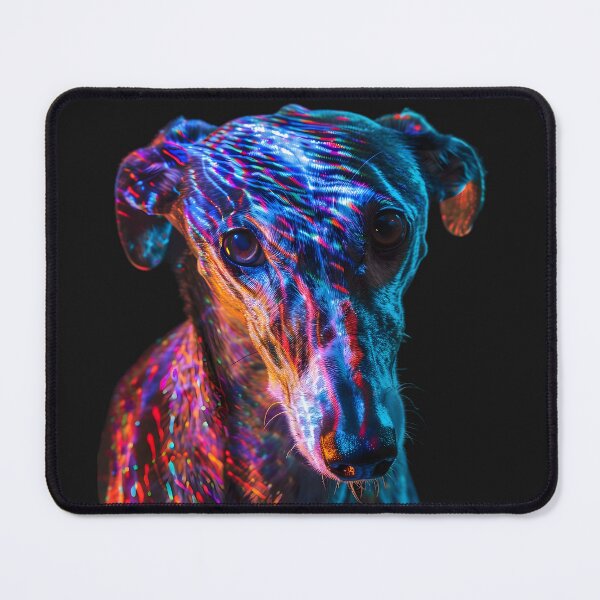 Item preview, Mystical Lightplay Greyhound designed and sold by AI-Only Creations.