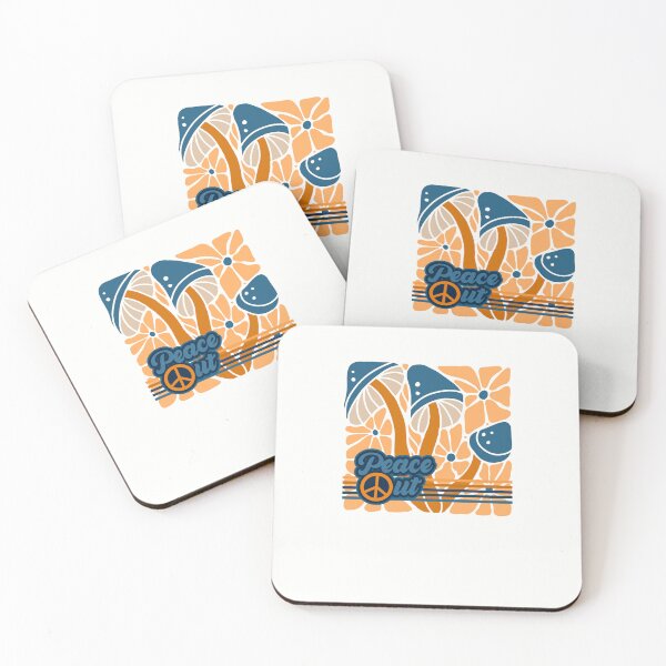 Item preview, Retro Pattern Geometric 80s Trendy Flower Mushroom T-shirt Sticker designed and sold by ThinkNature!.