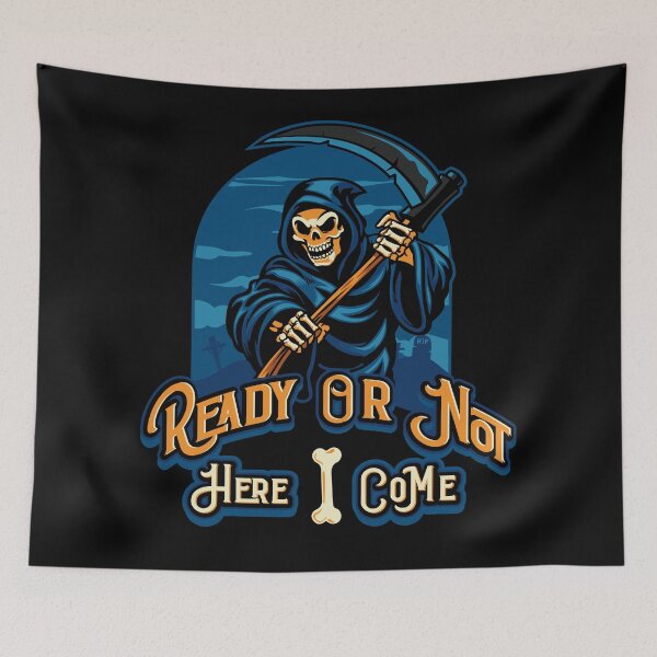 Item preview, Ready Or Not Here I Come designed and sold by Alema Art.