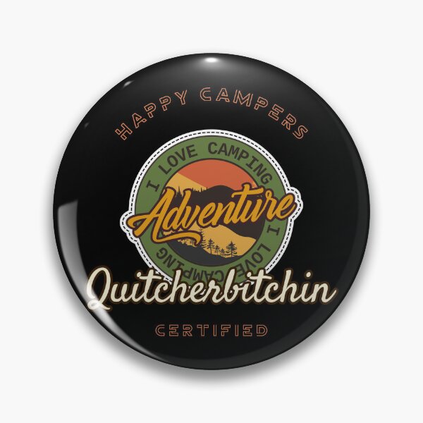 Item preview, Certificado Happy Campers - Quitcherbitchen designed and sold by HardCorps.