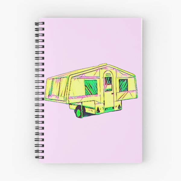 Item preview, Yellow and Pink Trailer Tent designed and sold by BeccaAelishe.