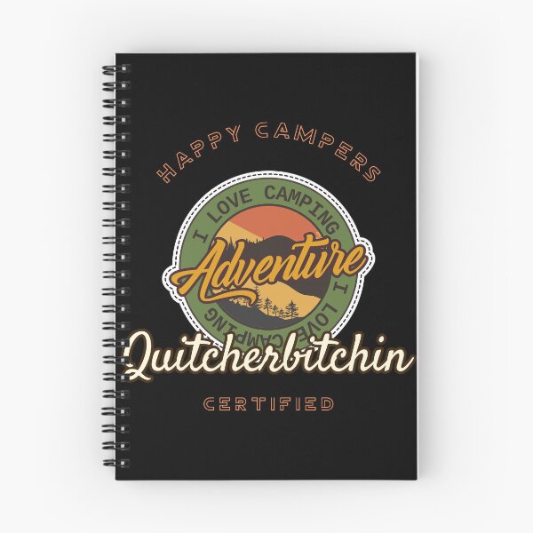 Item preview, Happy Campers Certified- Quitcherbitchen designed and sold by HardCorps.