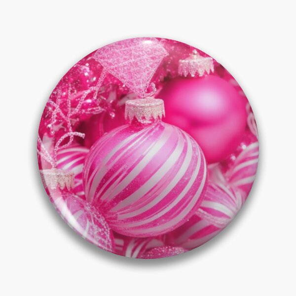 Item preview, Pink Christmas Ornaments 1 designed and sold by PinkGoddessLove.