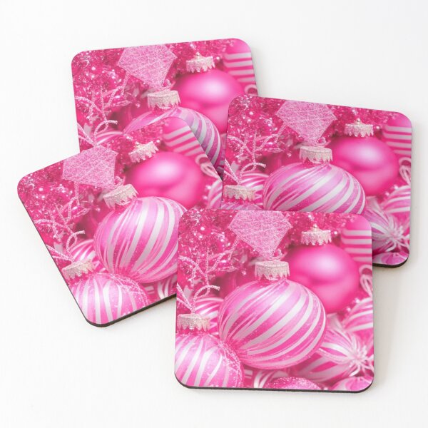 Item preview, Pink Christmas Ornaments 1 designed and sold by PinkGoddessLove.