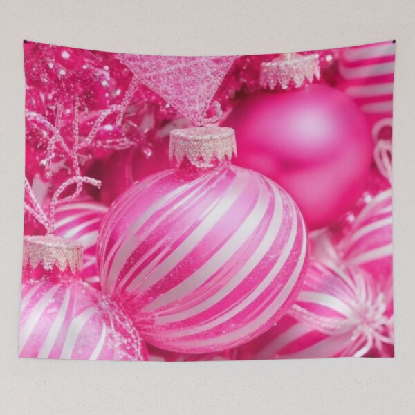 Item preview, Pink Christmas Ornaments 1 designed and sold by PinkGoddessLove.