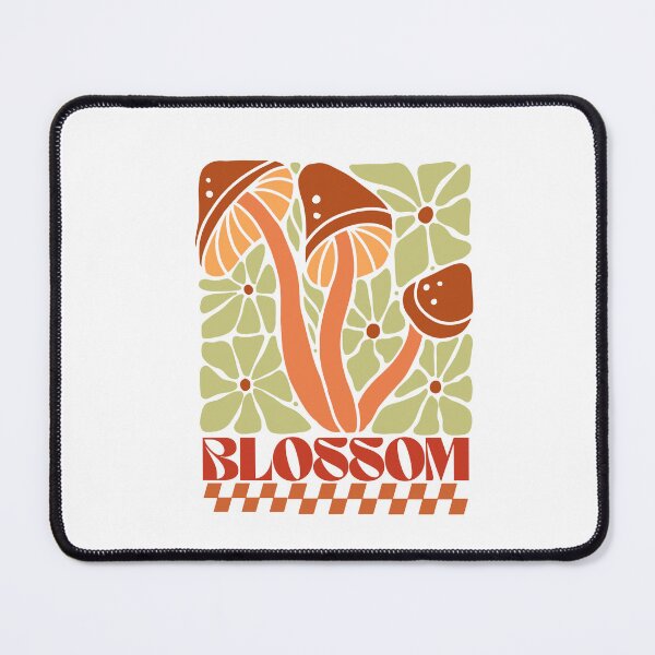 Item preview, Retro Pattern Geometric 80s Trendy Flower Mushroom T-shirt Sticker designed and sold by ThinkNature!.