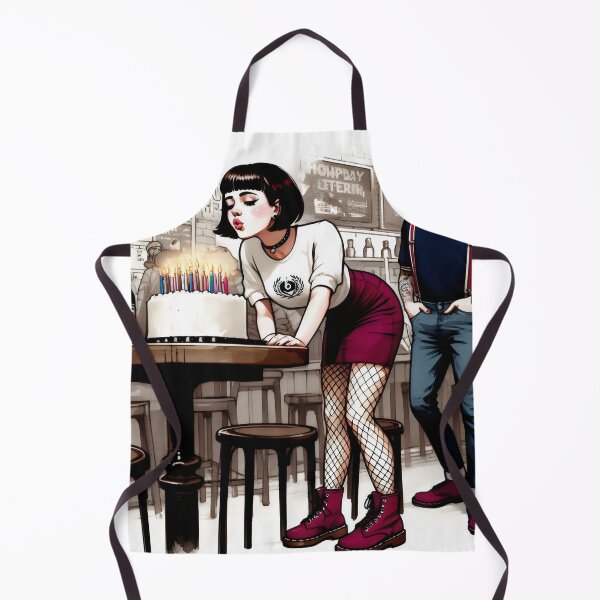 Item preview, Happy Birthday Mod Ska Girl designed and sold by fatbanana.