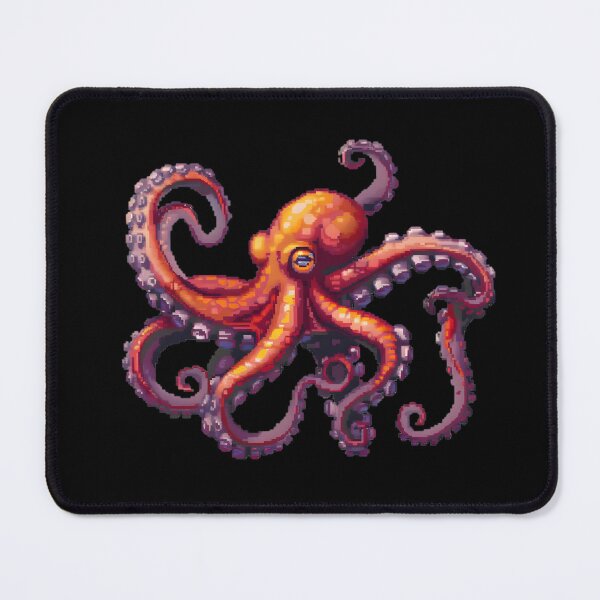 Item preview, Pixel Octopus designed and sold by CUTEDOGGIEZ.