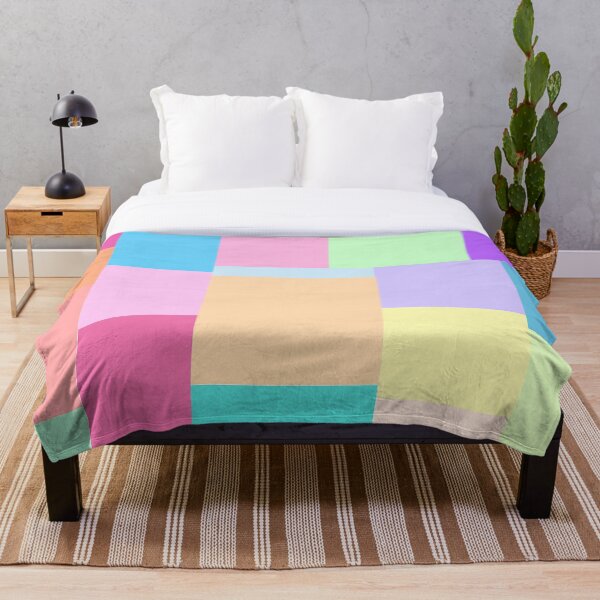 Item preview, Diseño cuadrado colorido en colores pastel designed and sold by LMStudioDesigns.