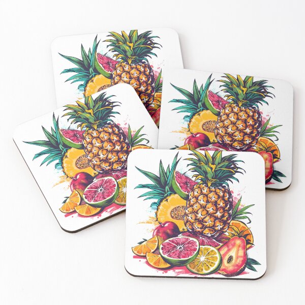 Item preview, Tropical Fruit Fiesta - Juicy Paradise Vibes designed and sold by  Artistry in Motion by MADsrecreation.