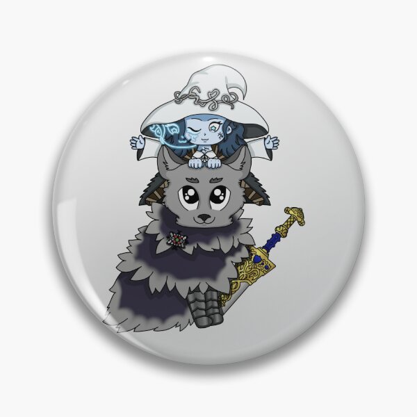 Item preview, Elden Ring Ranni and Blaidd designed and sold by ZombieDelicious.