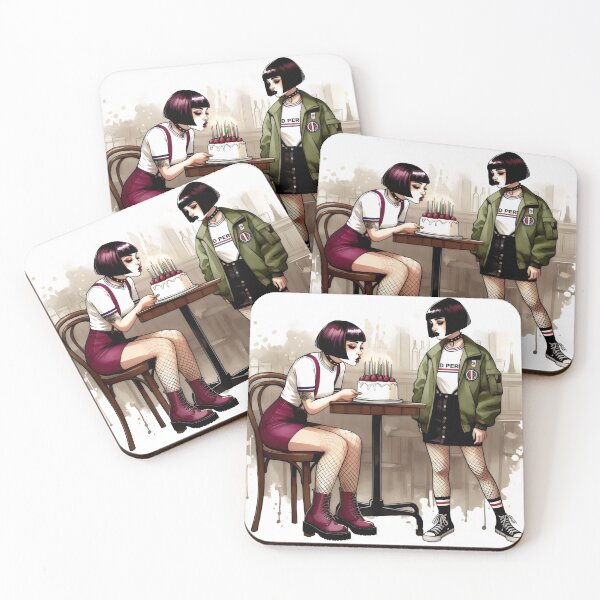 Item preview, Happy Birthday Mod Ska Girl  designed and sold by fatbanana.
