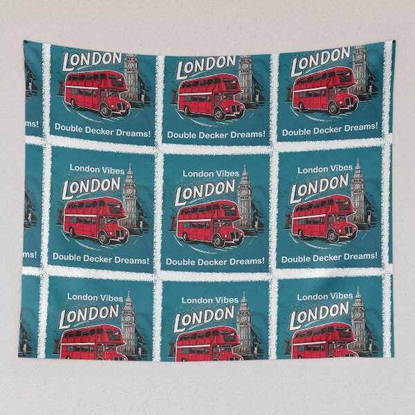 Item preview, London Vibes: Double Decker Dreams!  designed and sold by jardraz.