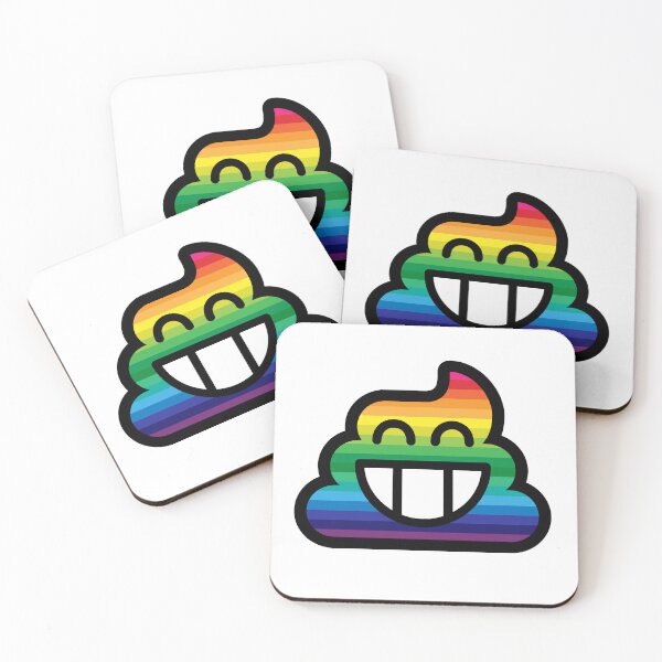 Item preview, Smiley Emoji Rainbow Poop designed and sold by VEB Ostladen.
